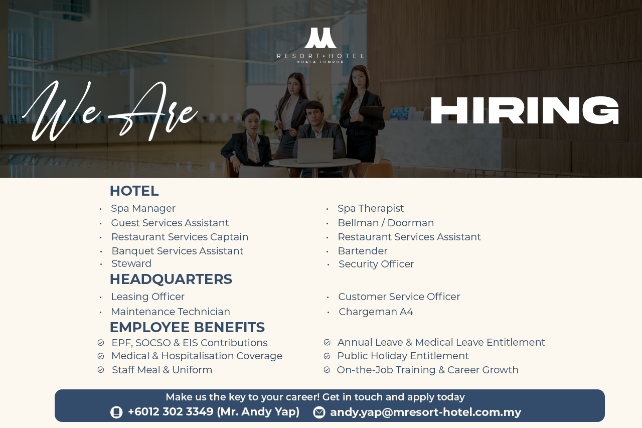 Vacancy Website July